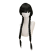 thumbnail image 1 of Peluca Negra con Trenzas Merlina Wednesday negro Unitalla Lymalimoon SHN-Merlina, 1 of 5