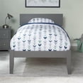 thumbnail image 2 of Orlando Twin Solid Wood Platform Bed in Grey, 2 of 14