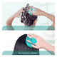 thumbnail image 5 of "Set De Cepillos De Silicona Para El Baño, La Cara Y El Pelo Belug,  Color Negro ", 5 of 5