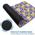 thumbnail image 6 of Long Mouse Pads for Desk,Pioneer Flower Floral Print Pattern Desk Mats on Top Of Desks, Desk Mouse Pad Extra Large with 3mm Non-Slip Base and Stitched Edge for Gaming,Office,Work,Home 31.5"x11.8", 6 of 6