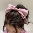 thumbnail image 4 of SPRING PARK Women Bow Long Tassel Ribbon Ponytail Scarf Hair Tie Scrunchie Elastic Hair Rope Accessories, 4 of 8