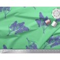 thumbnail image 3 of Soimoi Poly Georgette Fabric Lavender Flower Printed Fabric 1 Yard 42 Inch Wide, 3 of 3