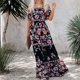 thumbnail image 5 of Vestidos Para Mujer Maxi Vestido Sin Tirantes Elasticidad Estampado Tubo Tops Casual Erógeno Fuera Del Hombro Vestido de Vacaciones Odeerbi ODB165930, 5 of 8