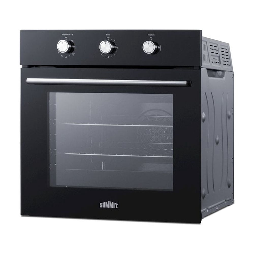 SUMMIT 24" Wide Gas Wall Oven