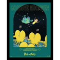thumbnail image 1 of Rick And Morty Classrickal Goodbye Moonmen Morty Framed Poster, 1 of 1