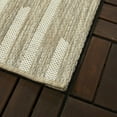 thumbnail image 3 of Degas Striped Trellis Area Rug, 3 of 5