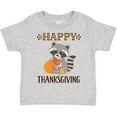 thumbnail image 3 of Inktastic Happy Thanksgiving Holiday Raccoon Boys or Girls Toddler T-Shirt, 3 of 5