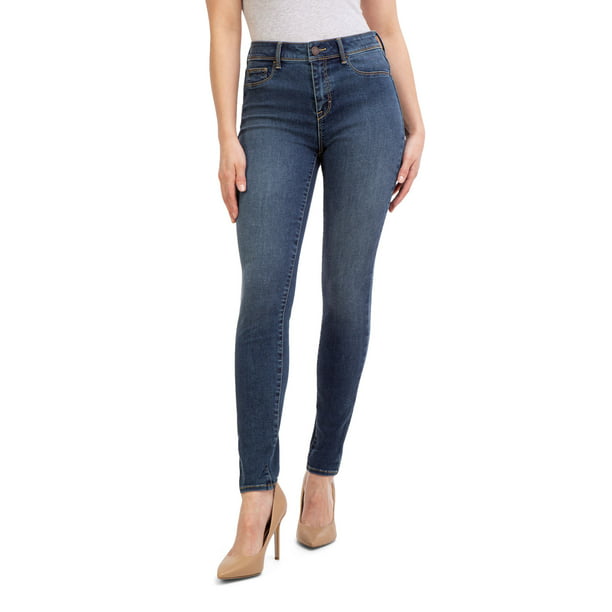 Jordache Women's Essential High Rise Super Skinny Jean - Walmart.com