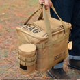 thumbnail image 2 of Large Capacity Tableware Storage Pouches Picnics Bag Outdoor Camping Cookware Storage Bag Picnics Bag Hiking Meal Bag, 2 of 6
