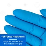 WellBefore Blue Nitrile Disposable Gloves - Medium 2000 Ct - Powder & Latex-Free Gloves