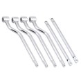thumbnail image 3 of Kit de soportes de barras de soporte para alforjas de motocicleta para Honda Suzuki Yamaha Kawasaki Silver, 3 of 5
