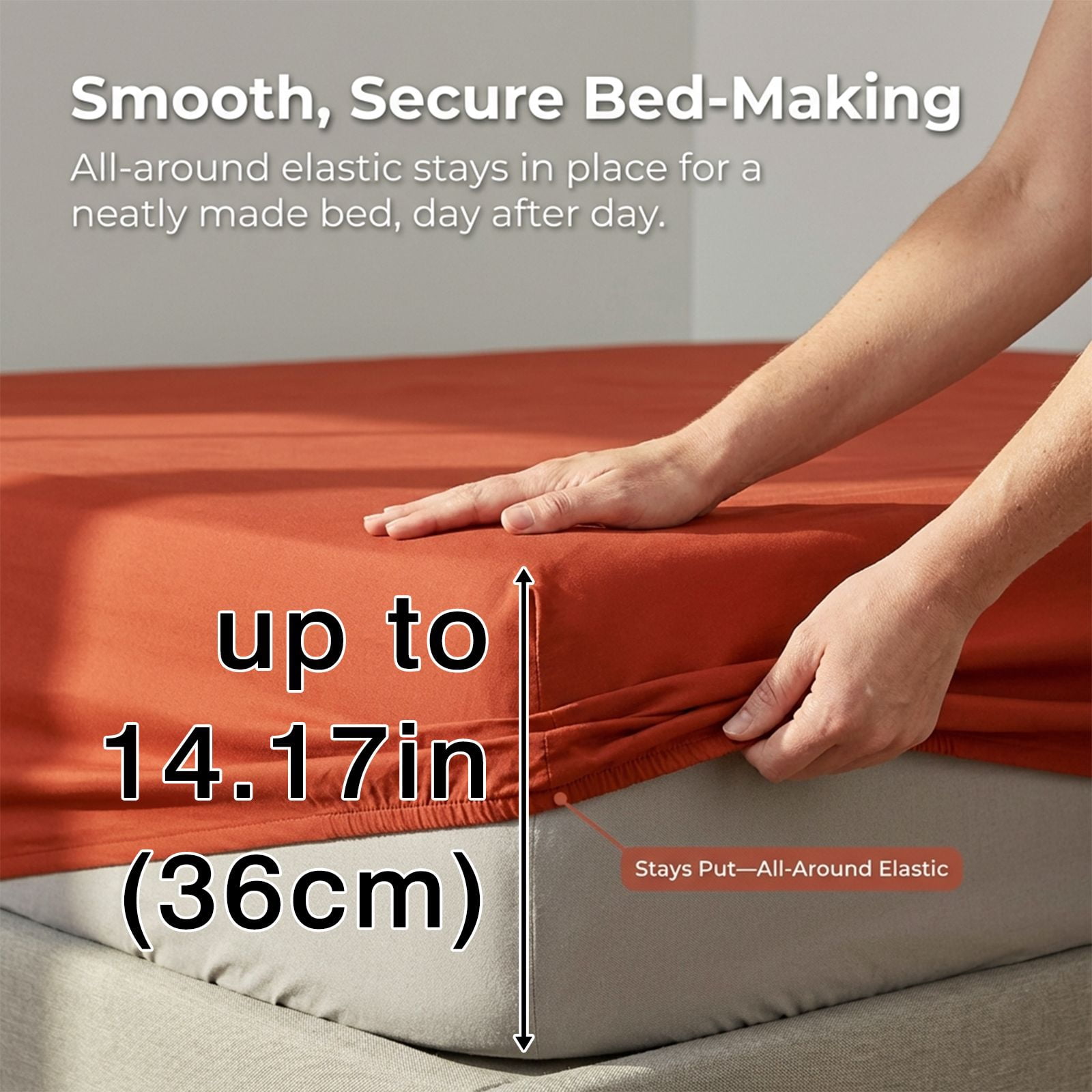 4Pcs Ultra-Soft 85g Sheet and Pillowcase Set, Soft Solid Color, Machine Washable, Suitable For All Seasons, Christmas Comfortable Bedding Set, Available For Single, Double, King, and Queen Beds