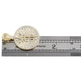 thumbnail image 5 of 10K Yellow Gold Baguette Diamond Men's Money Crown & Dollar Sign Pendant 1.46 CT, 5 of 6