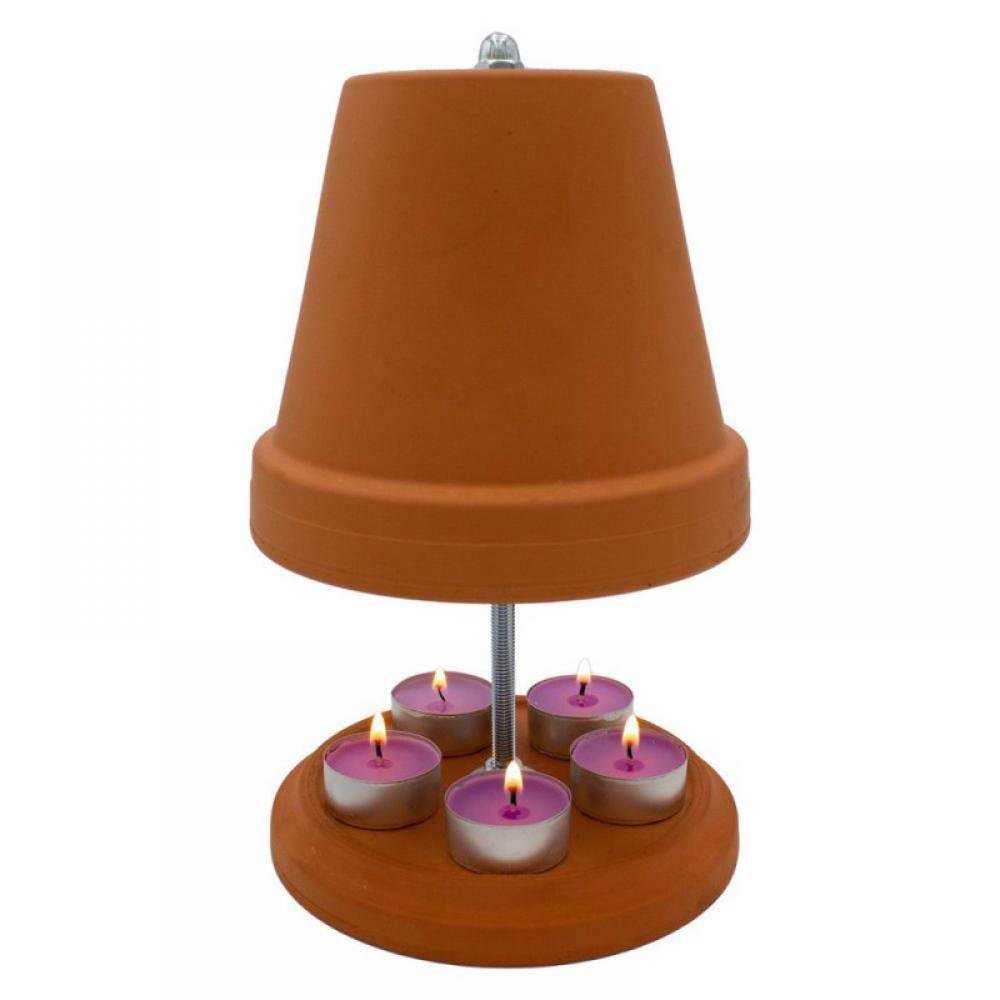 Tea light candle heater, Tealights Fireplace, Clay Pot Heater, Tea Light  Holder, Tea Light Decoration - Walmart.com