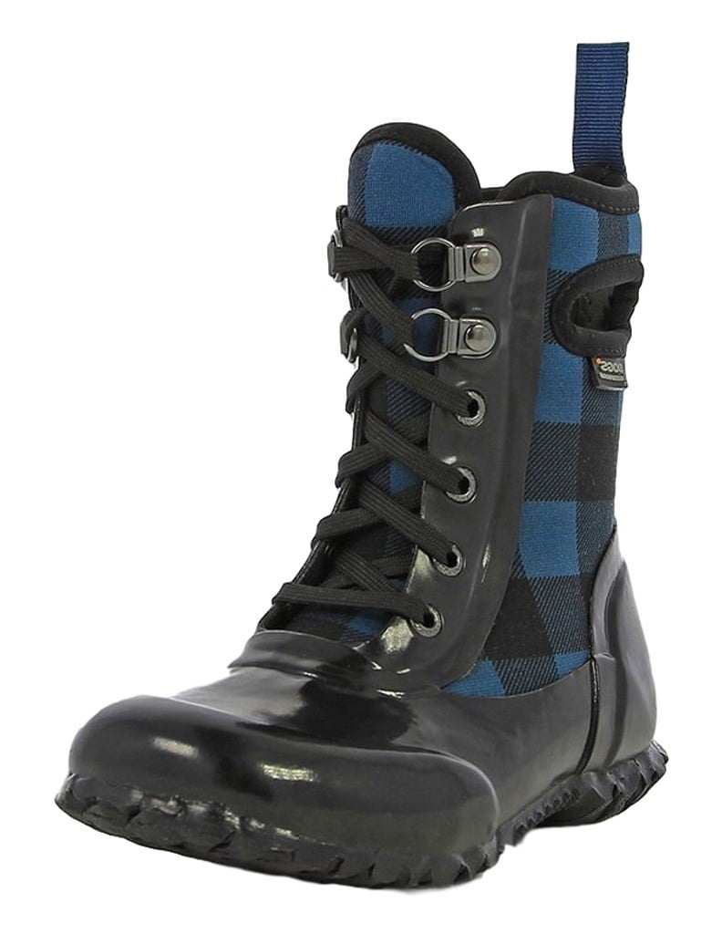 Bogs Boots Girls Kids Sidney Lace Up Plaid Waterproof 72004 Walmart