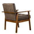 thumbnail image 2 of Sillon Individual de Vinipiel moderno Jacof color Gris Claro, 2 of 5