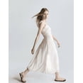 thumbnail image 5 of Scoop Women's Maxi Tier Tie Dress, Parsnip, Sizes XS-XXL, 5 of 5