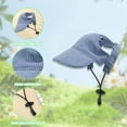 thumbnail image 3 of Breathable Dog Sun Visor Hat For Short Nosed Breeds Lightweight Polyester Outdoor Summer Pet Baseball Cap, 3 of 5