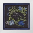 thumbnail image 1 of Shamp, Cindy 15x15 White Modern Wood Framed Museum Art Print Titled - Blue Flowers II, 1 of 4