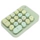 thumbnail image 3 of Teclado numérico inalámbrico AJAZZ con teclas de chocolate para cambiar la dirección del juego AK18 2.4G Verde, 3 of 14