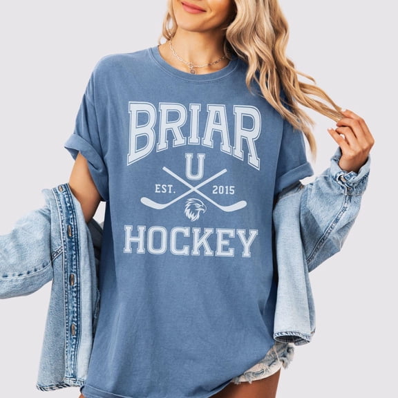 Briar University Hockey Shirt, Crewneck, Hockey Romance Shirt, Briar Campus Hockey