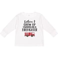 thumbnail image 3 of Inktastic Future Firefighter Kids Fireman Boys Long Sleeve Toddler T-Shirt, 3 of 5