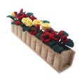 thumbnail image 1 of 1:12 accesorios para casa de muñecas simulación de casa de muñecas mini arcilla flor color madera larga maceta flor caja de madera modelo de flor, 1 of 6