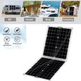 thumbnail image 3 of cargador dual plegable de las células de batería del poder de la prenda impermeable del panel solar del USB 50W que acampa FLhrweasw Nuevo, 3 of 5