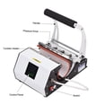 thumbnail image 4 of 110V Tumbler Heat Press Machine for 11oz-20oz Sublimation Straight Blank, 4 of 8