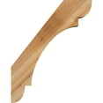 thumbnail image 3 of 6"W x 22"D x 28"H Olympic Rough Sawn Knee Brace, Western Red Cedar, 3 of 4