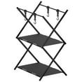 thumbnail image 1 of Outdoor Camping 2 Tier Aluminum Alloy Multifunctional Storage Rack Portable, 1 of 6