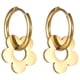 thumbnail image 1 of 1 par para aros de flores Joyas de flores Pendientes de flor de flores Pendientes de aro para mujeres, 1 of 6