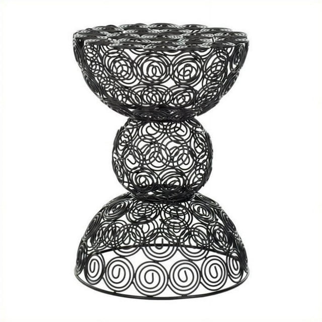 Rosebery Kids Tabouret en Fil de Fer Noir