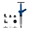 thumbnail image 4 of Tunhigl Sales Home Tools Toilet Plunger Stainless Steel Plungers High Pressure Drains Blasters Kit For Bathroom Kitchen Floor Drains Sink Bathroom Clogged Pipe, 4 of 5