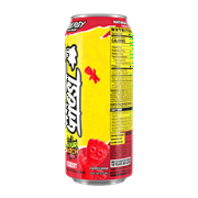 GHOST Zero Sugar Energy Drink, SOUR PATCH KIDS Redberry, 16 oz Can, 12 Pk