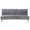 Silver, variant on Velvet Futon Cover Armless Sofa Covers Sofa Bed Covers Stretch Futon Couch Cover Thick Soft Cozy Sofa Slipcover Furniture Protector (Silver, Futon Cover (180*210cm)	)
