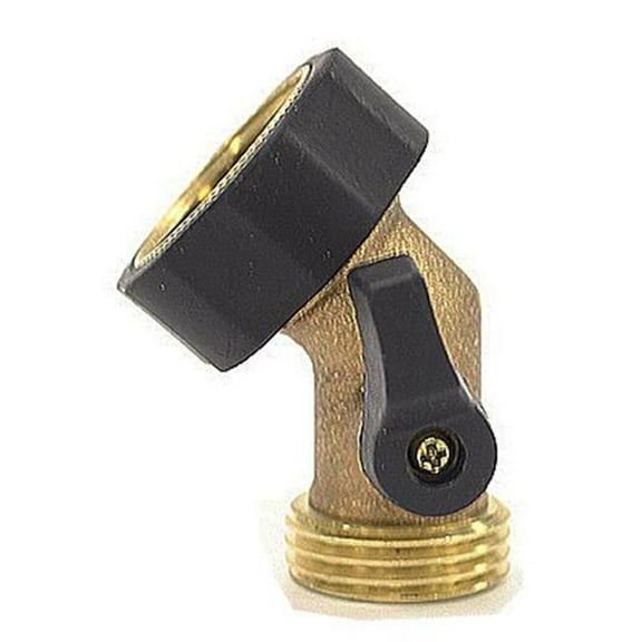 Fiskars 583664 Green Thumb Brass Gooseneck Coupling