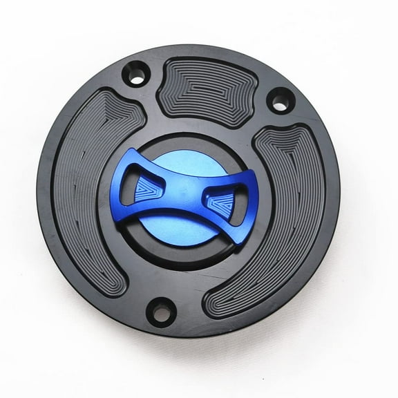 CNC Bow-tie Gas Fuel Tank Cap Cover For Kawasaki ZX 10R 6R 14R Z1000 ER6n Z750 2007-12