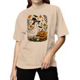 thumbnail image 2 of Witchy Goose and Pumpkin Spice Vibes Women's T-shirt, 2 of 3