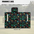 thumbnail image 7 of HUIACONG Colorful Dog Paw Golf Cart Covers Seat Comfortable Portable Golf Cart Covers Seat Club Car 4 Pocket Non-Slip Fit Most Cars EZGO Yamaha Club Car, 7 of 7