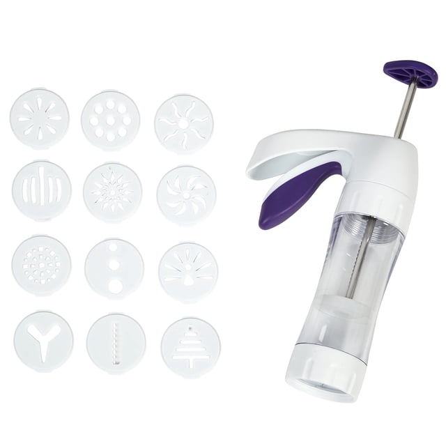 Wilton Pistola-Prensa para Galletas con 12 Discos,