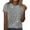 Gray, variant on Busydd Womens Tops Casual Short Sleeve T-Shirts Summer Tops Fashion Round Neck Sequin Tops for Women Comfort Versatile Going Out Tops Blouses