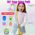 thumbnail image 3 of Kit de slime MOOZ Bobba 7 oz Fluffy Butter Jelly Mix, 3 of 7