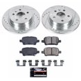 thumbnail image 3 of PowerStop Rear Z23 Evolution Sport Carbon-Fiber Ceramic Brake Pad and Drilled & Slotted Rotor Kit Fits: CHEVROLET Select Models K7896, 3 of 3