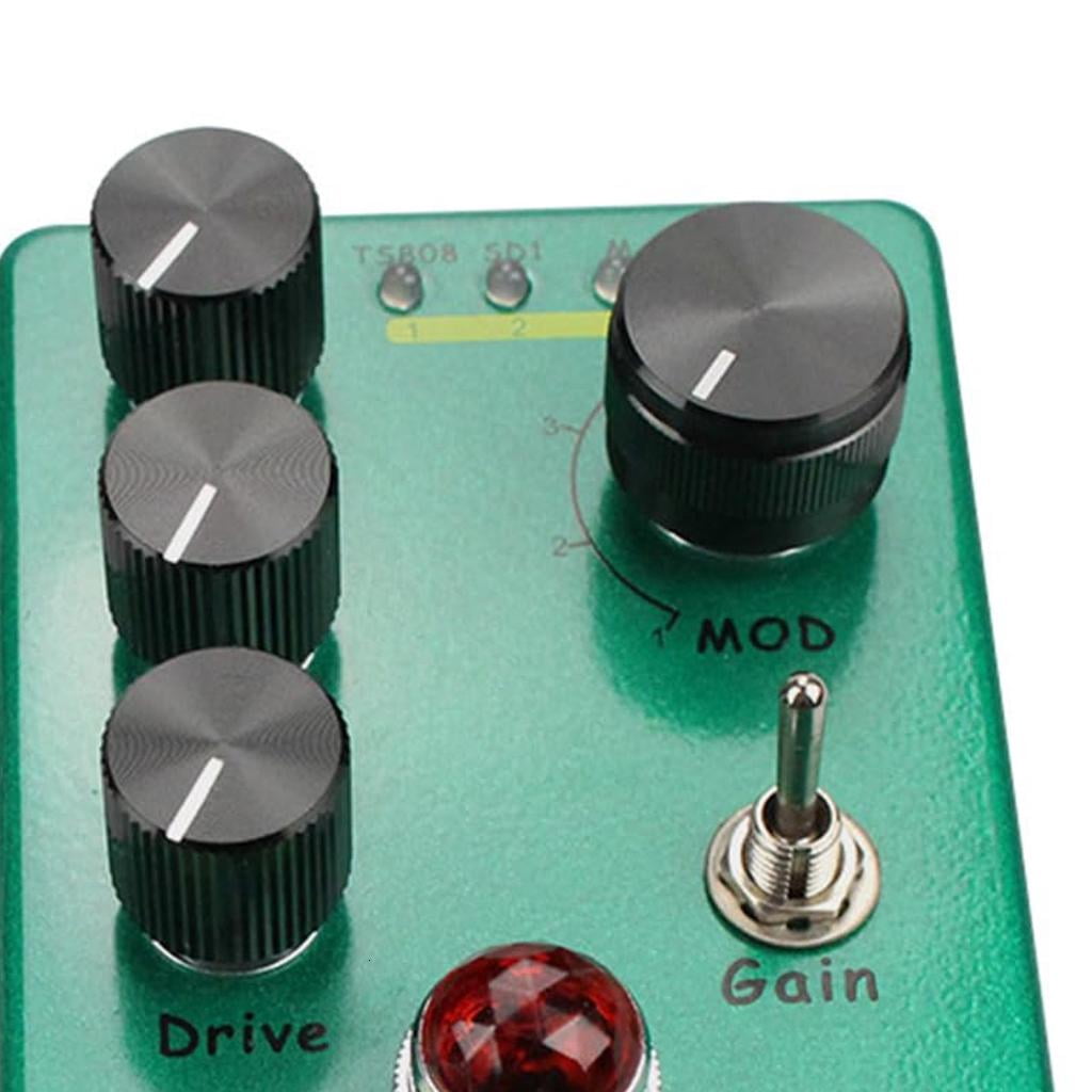Metal Guitar Boosting Effect Pedal True Bypass Classical Sound Reproduction Tone/Drive Controller Guitar Accessories