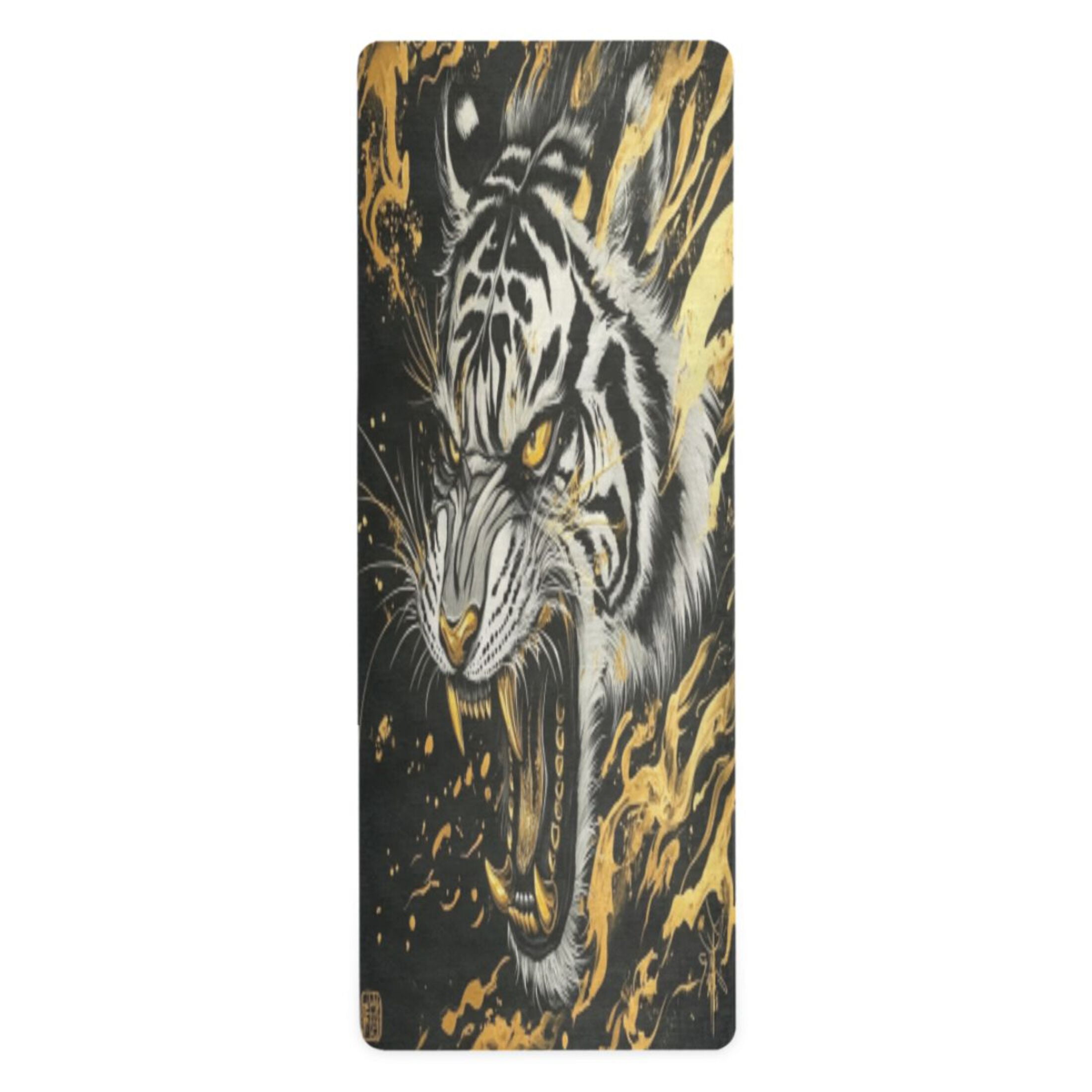 BZSMCE Yoga Mat Women Fitness Mat Wild Roar Pattern