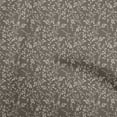 thumbnail image 1 of oneOone Polyester Spandex Tawny Brown Fabric Leaves Sewing Material Print Fabric By The Yard 56 Inch Wide, 1 of 5