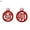 8, variant on Jiaroswwei 2Pcs Manicure Decoration Wide Application Easy to Apply Alloy Red Chinese Knot Nail Art Ornament for Bride