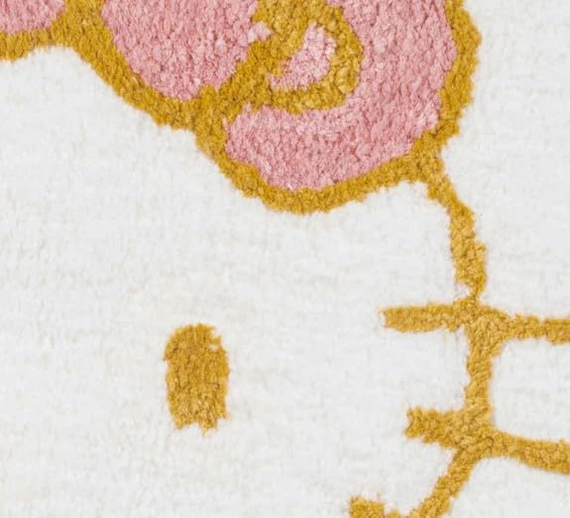Sanrio Hello Kitty Stars 20 x 30 Inches Rectangle Tufted Bath Rug