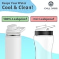 thumbnail image 4 of Tapa de repuesto Chill Oasis compatible con la botella de agua Cirkul, 4 of 7